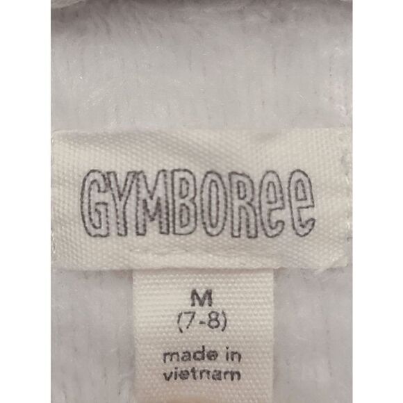 🙂 Gymboree Boy's Like A Boss Varsity Long Sleeve Smile Snap Sweat Jacket Size M - Picture 8 of 13